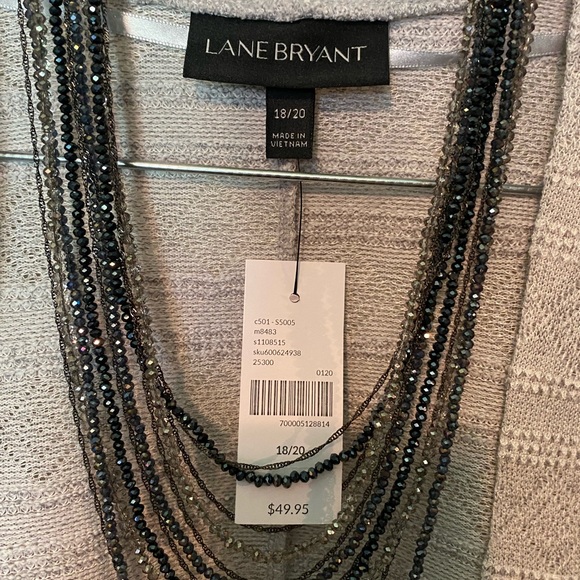 Gray Textured Cardigan - Picture 4 of 5